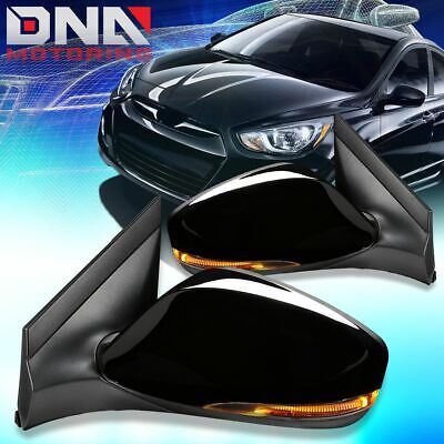 FOR 12-17 HYUNDAI ACCENT OE STYLE POWER+TURN SIGNAL LEFT SIDE VIEW DOOR MIRROR