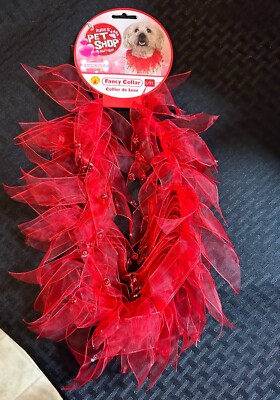 Rubie's Pet Shop Boutique - Fancy Collar L/XL Pretty Red!
