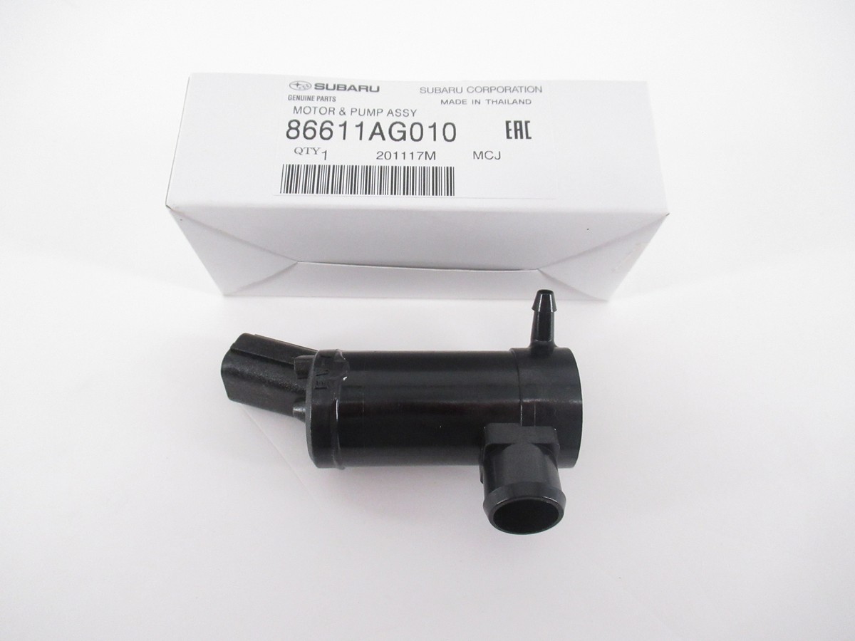 Genuine OEM Subaru 86611AG010 Front Windshield Washer Fluid Pump