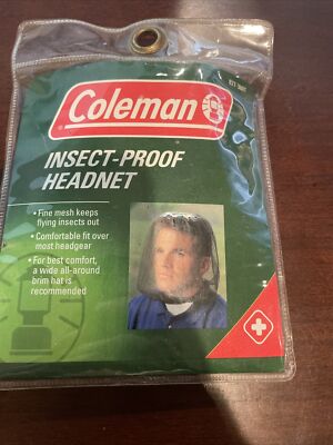 Coleman The Outdoor Company Insect Proof Head Net 827-360T Camping Hiking