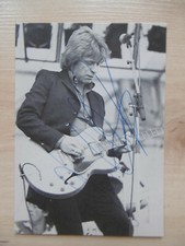 Dave Edmunds Autogramm signed 10x15 cm Postkarte s/w