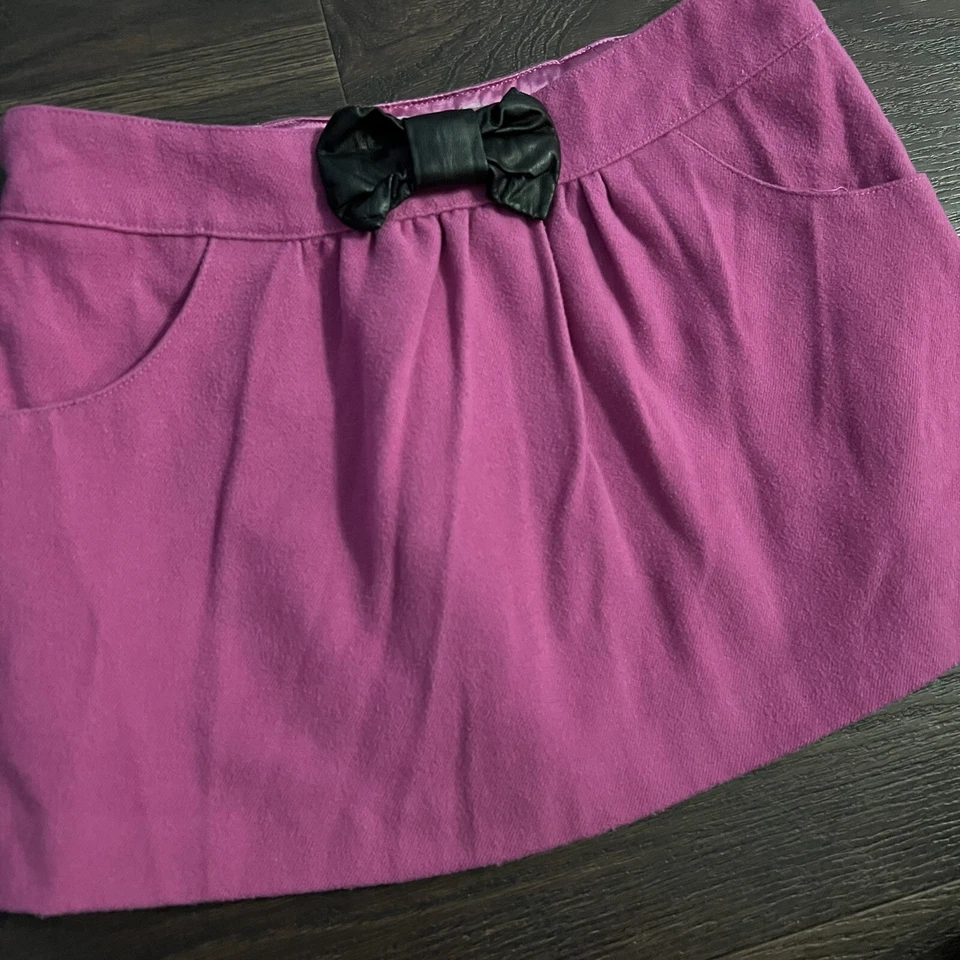 American Girl Doll Matching Grace Thomas Pink Purple Meet Skirt For Girls Size 6 — 第 3/4 张图片