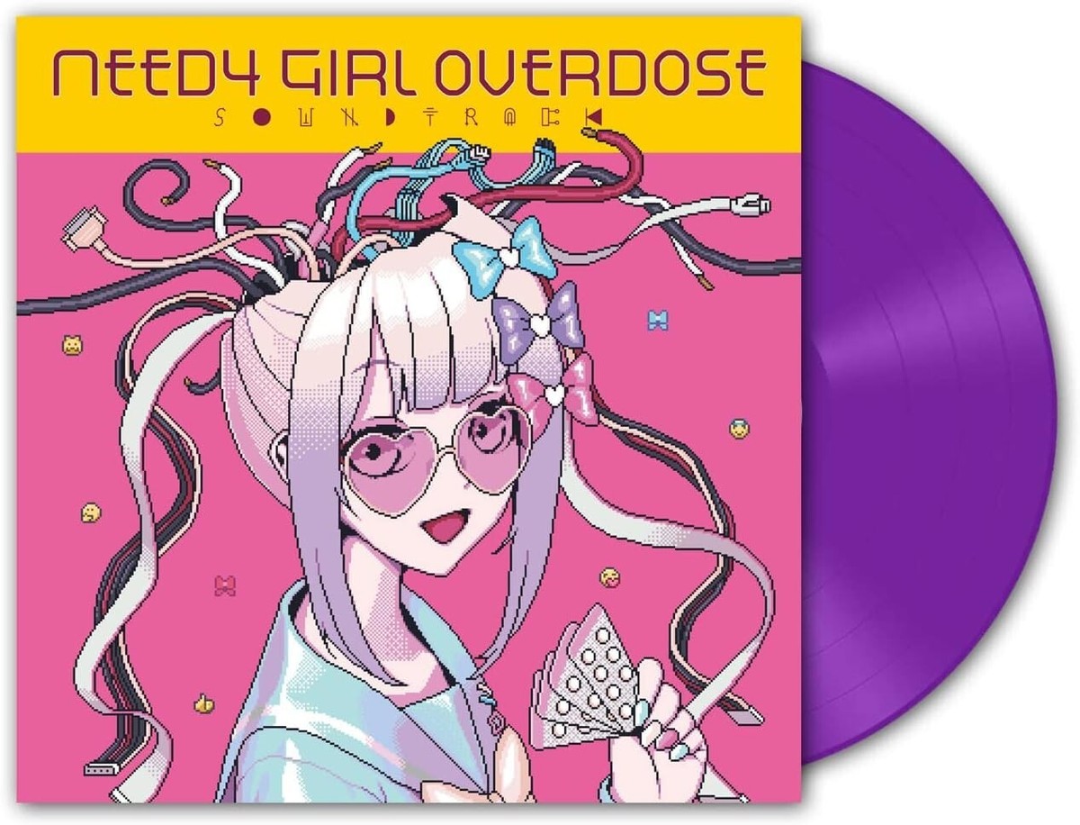 NEEDY GIRL OVERDOSE Soundtrack LP Record Aiobahn Vinyl Edition