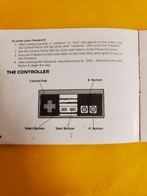 track and field 2 nes Manual only