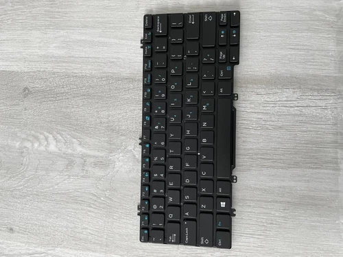 Origineel qwerty toetsenbord voor Dell Latitude 7390 2-in-1 met backlite