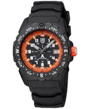 Luminox Men's Watch Bear Grylls Survival Quartz Orange Dial Black Strap XB.3739