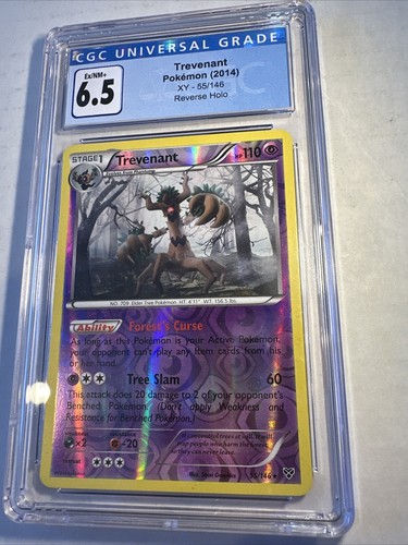 Trevenant graded CGC 6.5 for sale on eBay