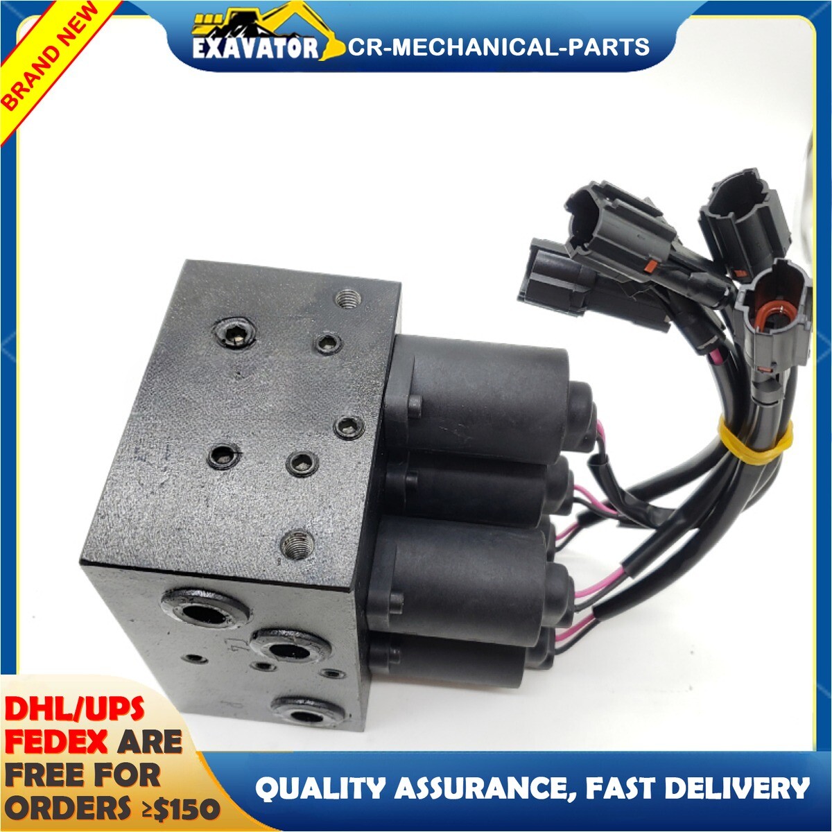 Solenoid Valve Group Fit for Sumitomo SH210-5 SH240-5 SH350-5