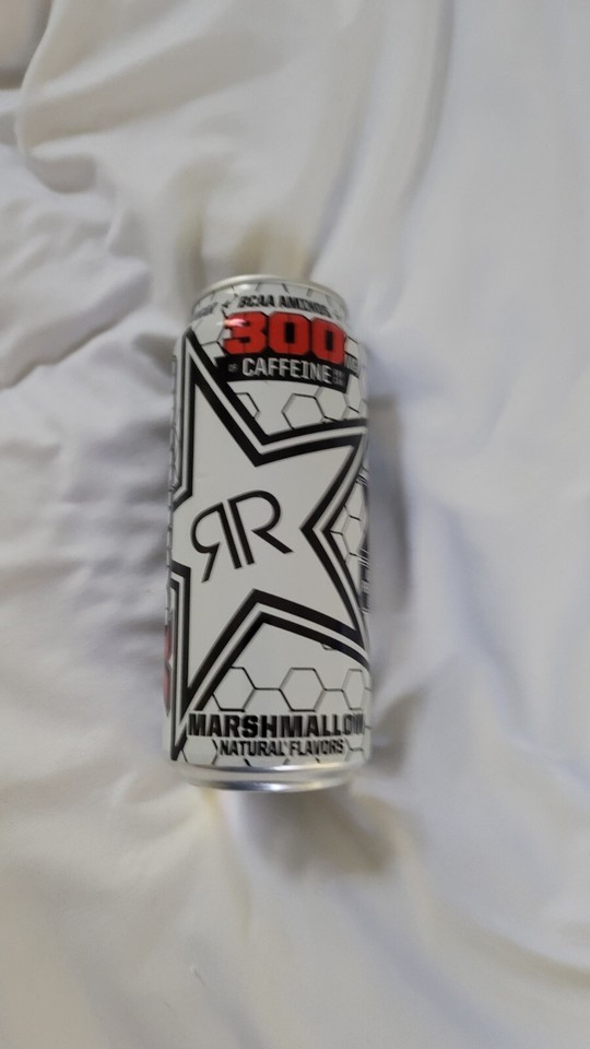 Rockstar Xdurance Marshmallow Energy Drink, 16oz Can, Discontinued
