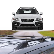 Roof Racks Cross Bars Aluminium New For Volvo XC70 2003-2016 Black -Gray
