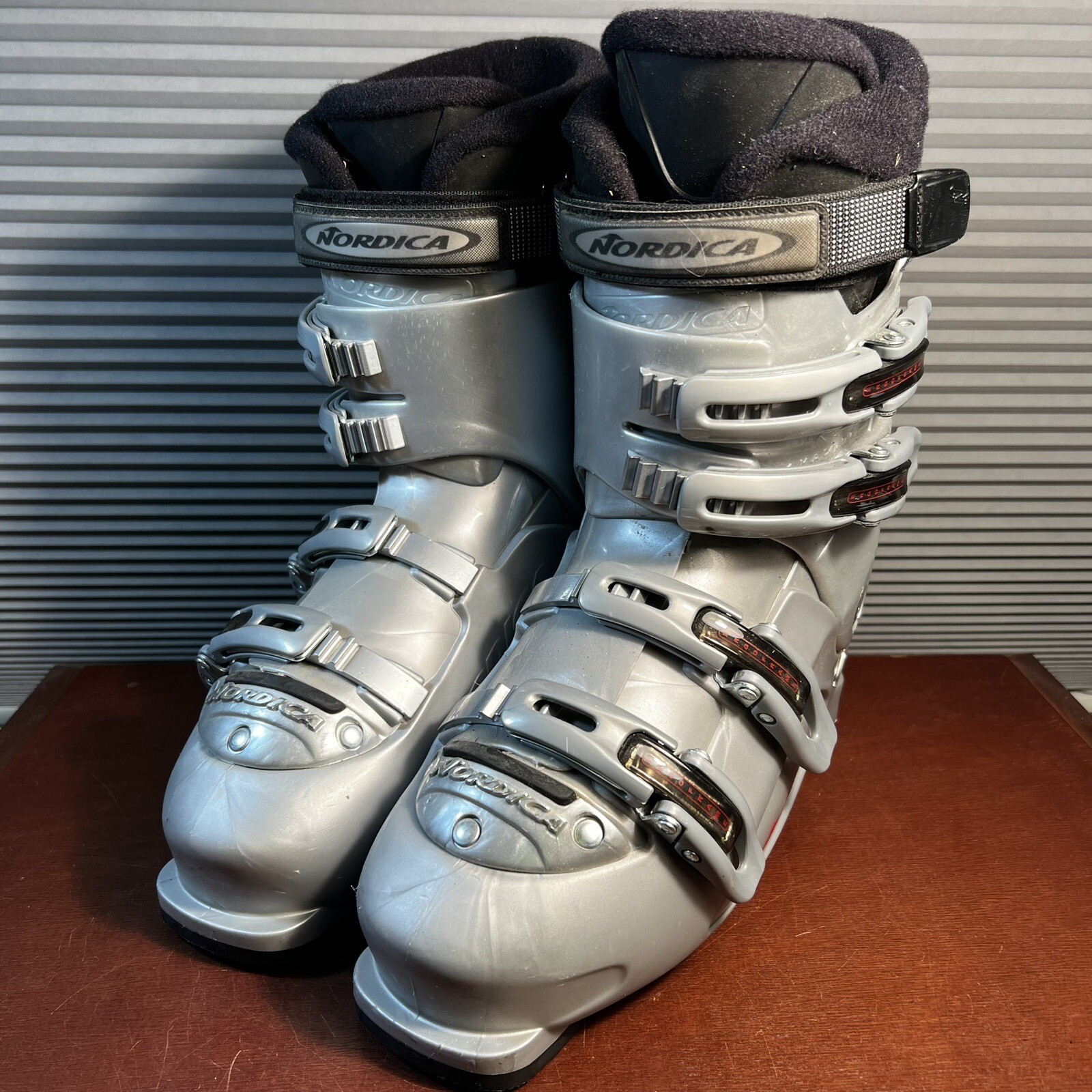SALOMON Stivali da sci macro Nordica B7 Uomo Mondo 26 5 300 mm argento grigio struttura ergo (8 5 US)