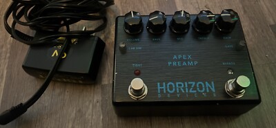 guitar pre amp pedal used w/ 9v power supply 