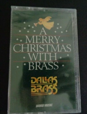 DALLAS BRASS A Merry Christmas With Cassette Tape NEW Christian Music 1999 - Image 1 of 2
