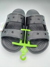 Crocs BAYA Sandal Slide on Black Women's 8 / Men's 6
