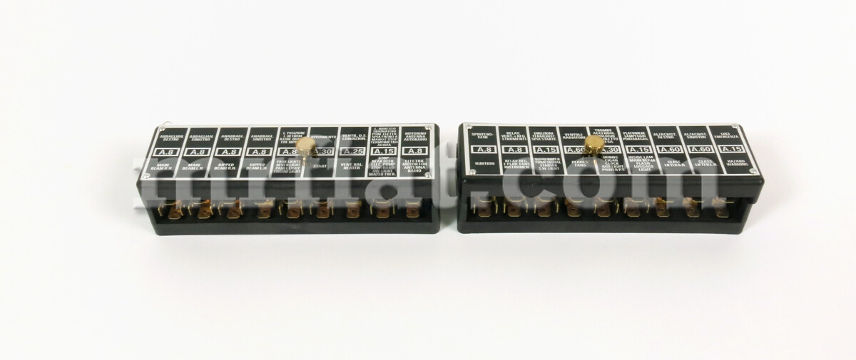 Ferrari 365 GT 2+2 GTS Fuse Box W/ Plates Set New