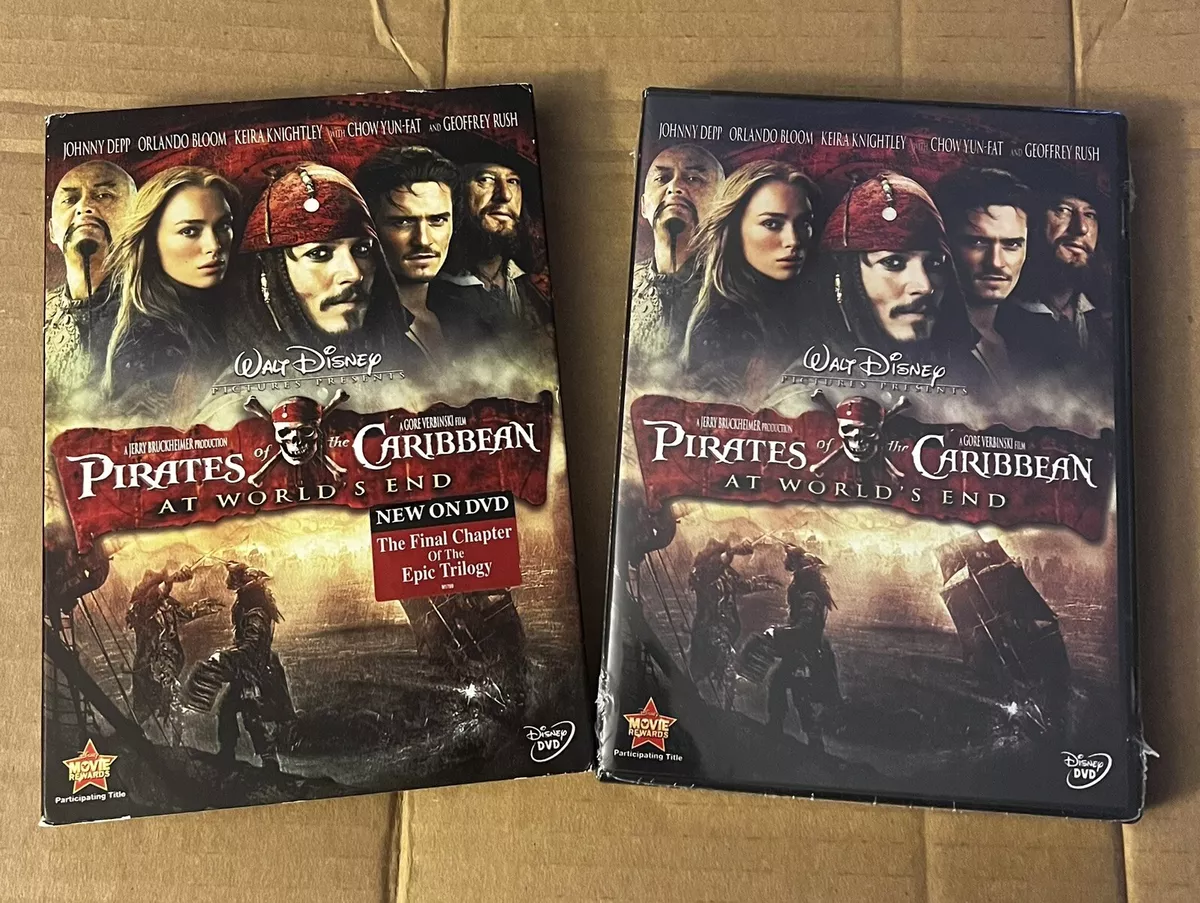 Pirates of the Caribbean: At World's End (DVD, 2007) - Like New  786936292992