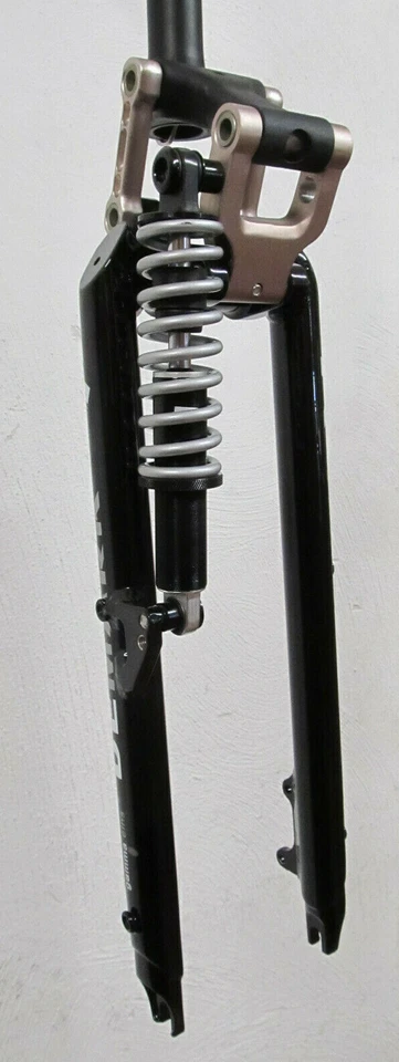 Demark Gamma Uno Forcella A Molla Parallelogramma Nuova Nera Trekking 28" - Immagine 4 di 4