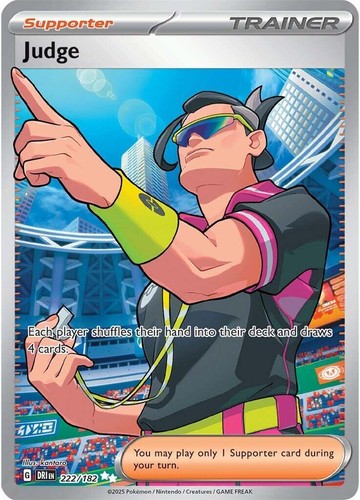 Judge (Reverse Holo) - 167/182 - Destined Rivals - NM/M - Pokemon