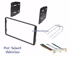Double Din Car Radio Dash Kit Combo for some 98-08 Ford F150 Explorer w/Amp etc
