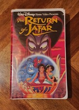 Disney The Return of Jafar (Aladdin 2) (1994) Animated Sequel Musical VHS