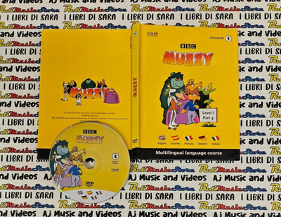 Buch Libro + DVD BBC MUZZY 4 LEVEL I TEIL 4 mehrsprachiger Sprachkurs (A15)