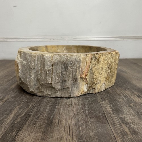 Bathroom Counter Top Petrified Wood Vanity Vessel Basin Sink PWS 24 - Picture 5 of 5