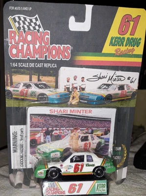 Shari Minter#61 Sportman division Diecast Racing Champions (Custom made) NASCAR - Photo 1/4