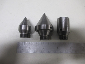 Replacement Tips for Royal Interchangeable Point Live Center Morse Taper 2 MT2