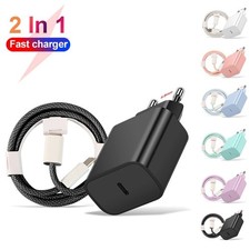 20W USB C PD Fast Charger Adapter for iPhone 15 Samsung Xiaomi Redmi S23 USA