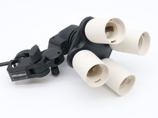 Proxistar Studiogeräte Lampe Leuchte Studioleuchte 4 in 1 mit Lampenfassung E27