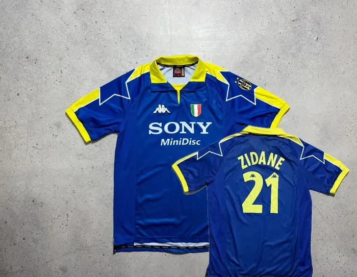 Kappa FC Juventus Zidane #21 Vintage 1997/1998 Soccer Jersey | eBay