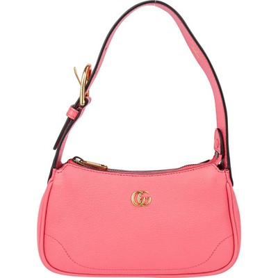 Gucci Pink Leather Aphrodite Handbag Tasche