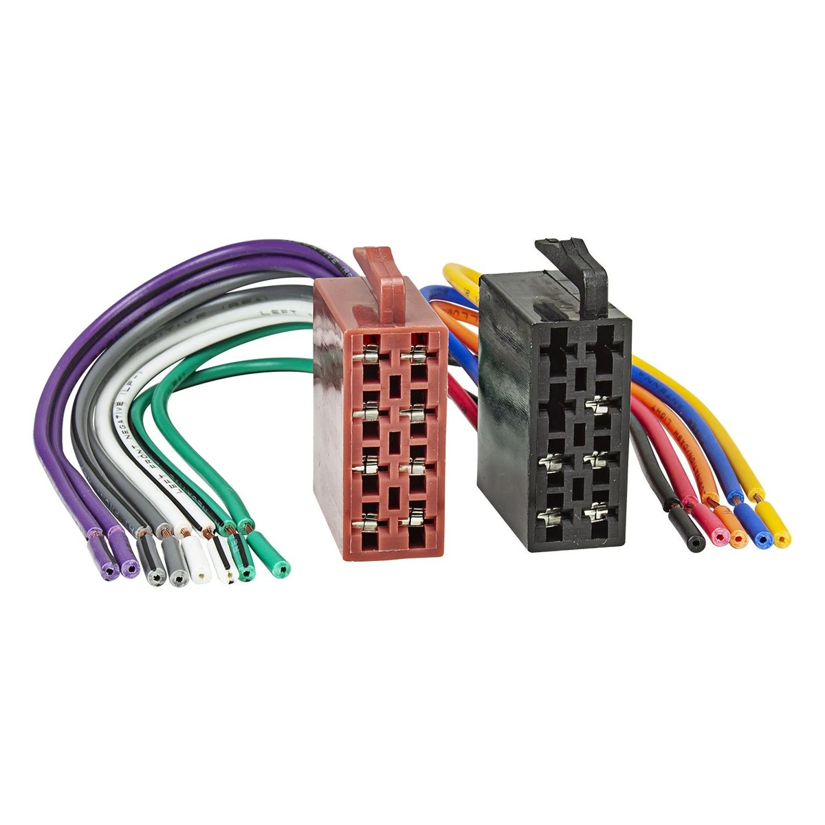 Adaptateur Universel Autoradio Avec Câble DIN ISO Pour Haut-Parleurs