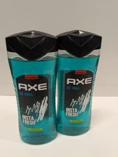 Axe Ice Chill Insta Fresh Full Body Wash with Icy Menthol 16 fl oz – 2 Pack