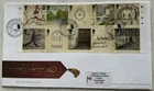 GB QEII 2004 Lord Of The Rings Cyl Traffic Light Block FDC Myth & Magic Crowbank