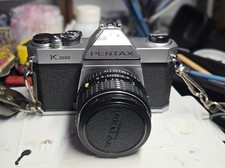 Pentax k1000 35mm SLR Film Camera with 50 mm lens Kit