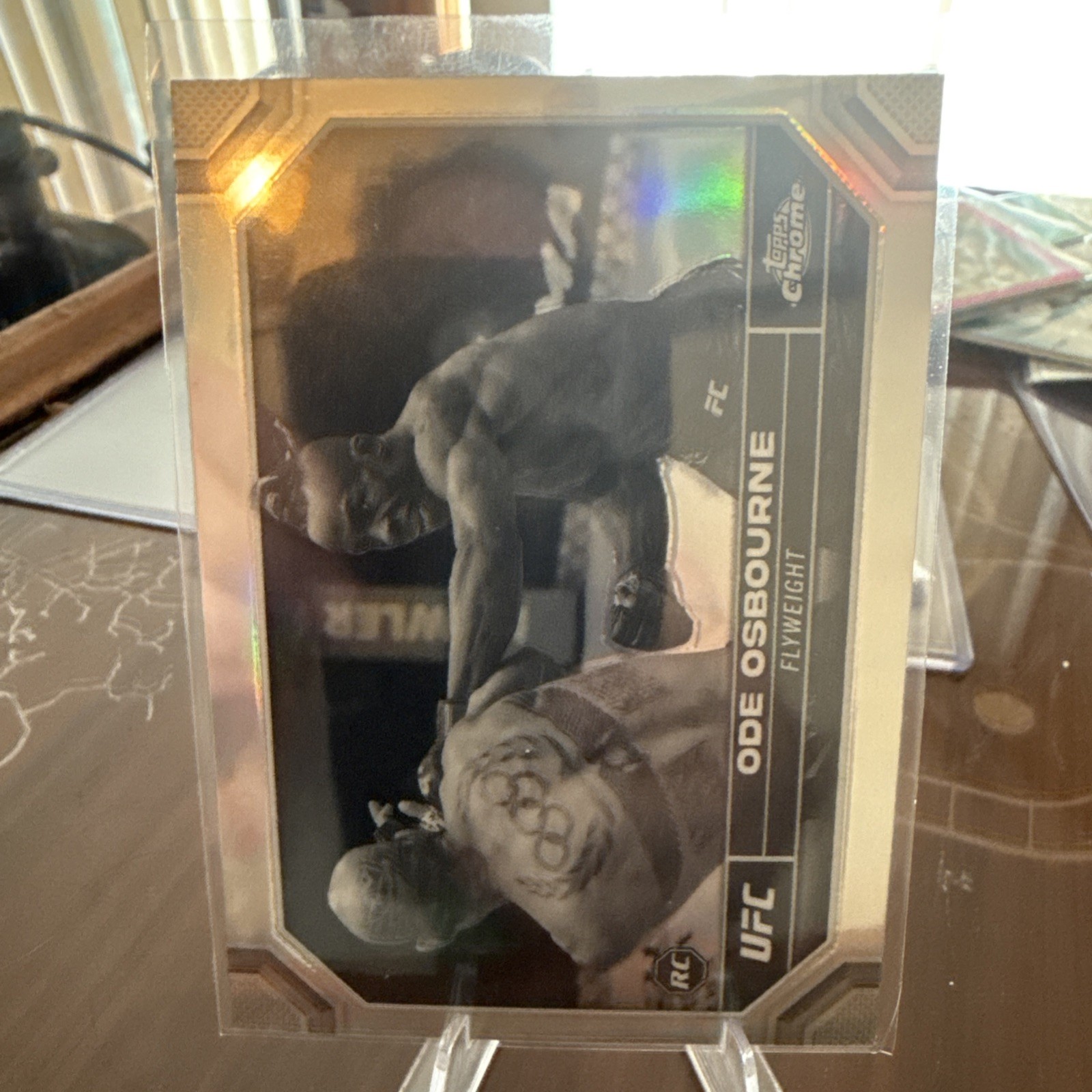 2024 Topps Chrome UFC - Ode Osbourne #133 Negative Refractor (RC)