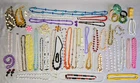 Vintage Retro Lucite Acrylic Plastic Large Jewelry Lot 50+ pcs