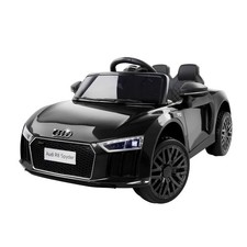 Kids Ride On Car Audi Licensed R8 Battery Electric Toy Black Remote 12V Cars