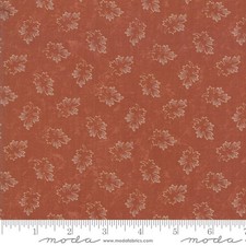 Milestones 9614 17 Orange Leaves Tonal Moda Kansas Troubles