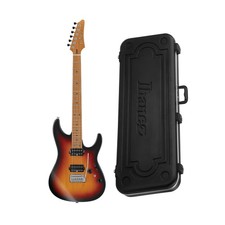 Ibanez AZ Prestige 6 String Electric Guitar w/Case  - Tri Fade Burst Flat
