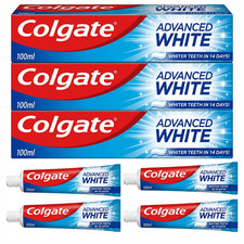 Colgate Advanced White Toothpaste 100ml – Whitening Toothpaste 3 Pack 24.30 per litre