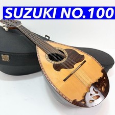Mandolin Suzuki violin Japan vintage String Wood Instrument 8 strings with hard
