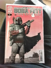 Star Wars Boba Fett: Black, White & Red #3  A Cvr, E.M. Gist 