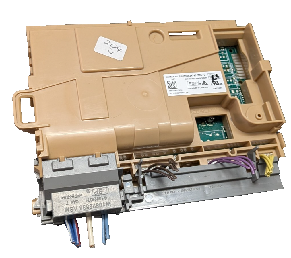 W10834740 - OEM Whirlpool Dishwasher Electronic Control Board -W ...