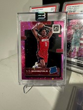 TyTy Washington Jr. 2022-2023 Panini Donruss Optic Rated Rookie Disco Pink /25
