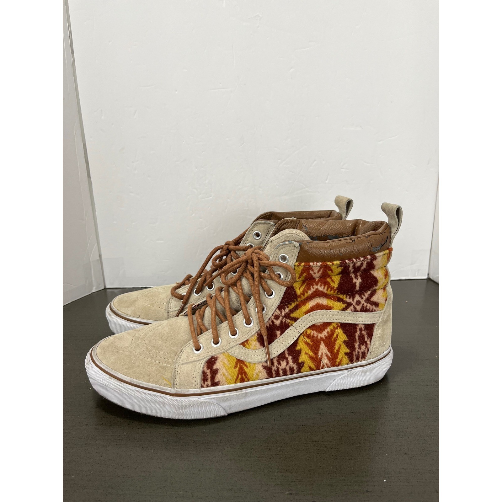 Pendleton x Vans Limited Collaboration Suede Wool… - image 1