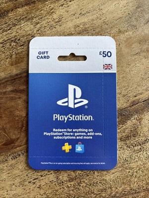 50 PlayStation Gift Card For PS4 Or PS5 UK UK