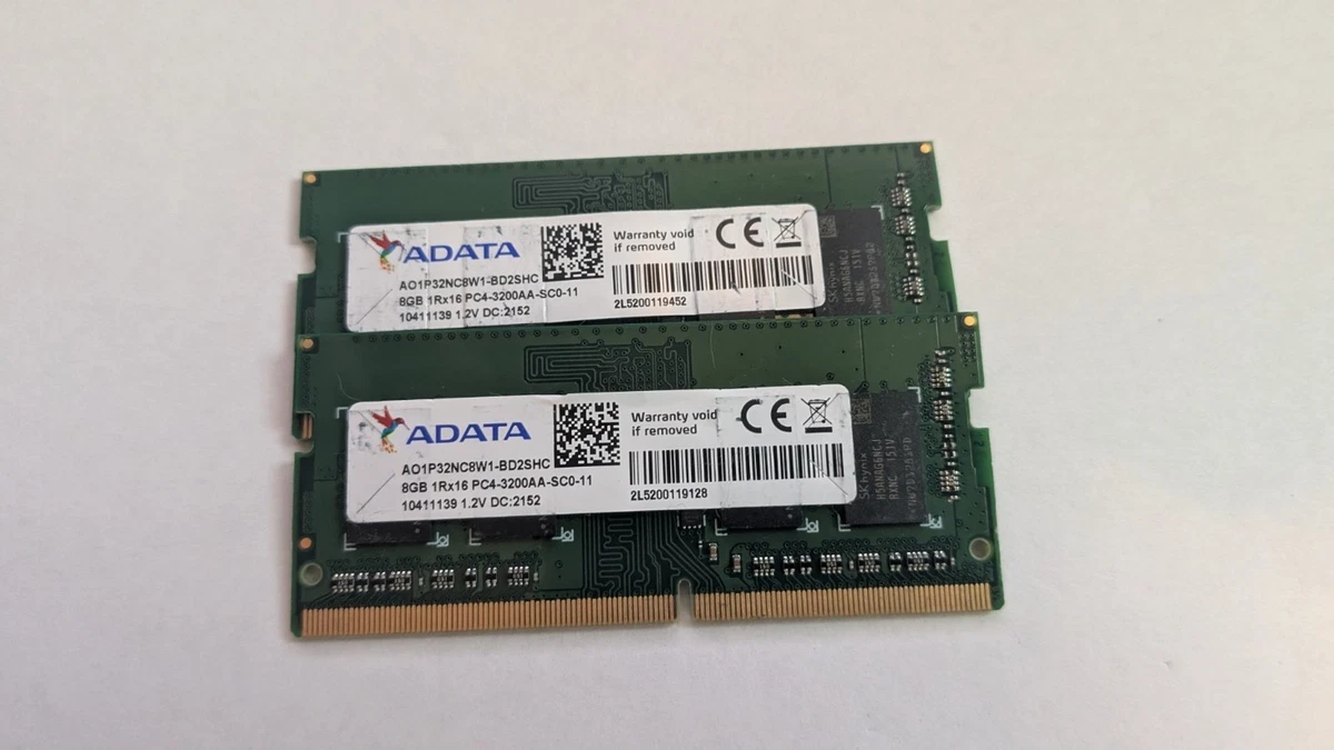 ADATA DDR4 SDRAM 8 GB Capacity per Module Memory (RAM) for sale | eBay