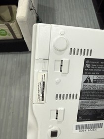 Tested! Sega Dreamcast HKT-3020 White. Game Console w/ Controller Wires Demo Cd